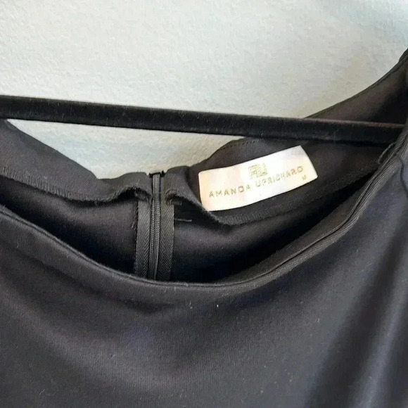 AMANDA UPRICHARD Off The Shoulder Little Black Dress Size Medium - Picture 3 of 6